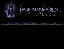 Tablet Screenshot of darkimaginarium.com